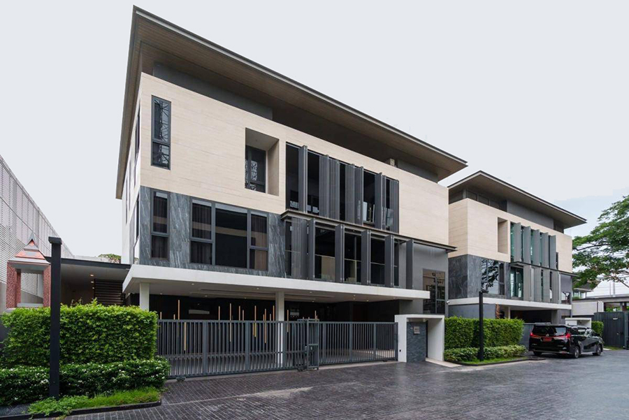 บ้านเดี่ยว ขาย 出售：曼谷超豪华三层独栋别墅–私家电梯+私人泳池 บ้านเดี่ยวพระราม9–มอเตอร์เวย์ มีรายได้ดีขายพร้อมผู้เช่า มีรายได้ดีขายพร้อมผู้เช่า เหมาะสำหรับนักลงทุน