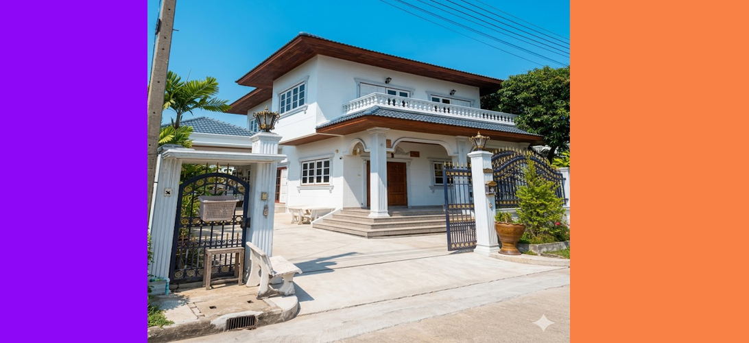 บ้านเดี่ยว ขาย มหาชัยเมืองทอง ขายราคา8ล้าน หลังใหญ่81ตร.ว. พื้นที่ใช้สอยเยอะ300ตรว คุ้มค่ากว่า